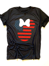 American Flag Minnie/Mickey Mouse