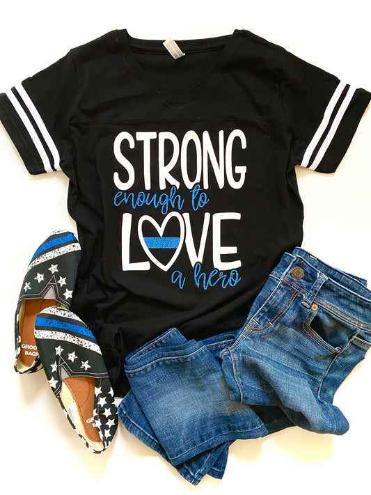 Strong enough to love a hero - POLICE