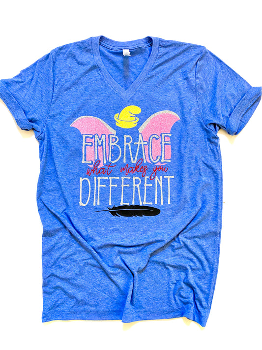Embrace what makes you different- SOLID SHIRT