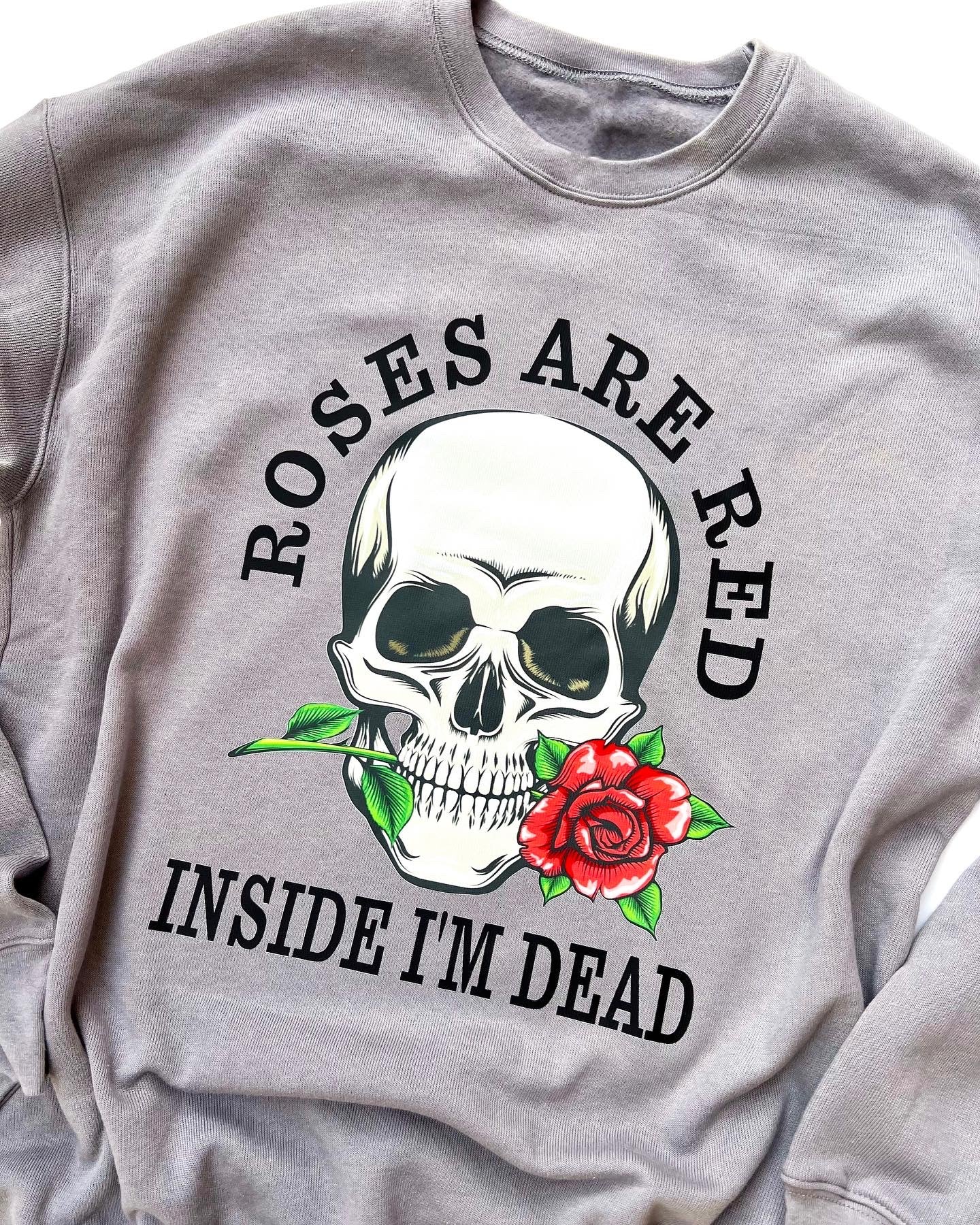 Roses are red, inside I'm dead