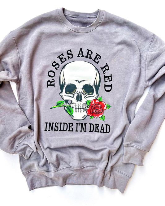 Roses are red, inside I'm dead