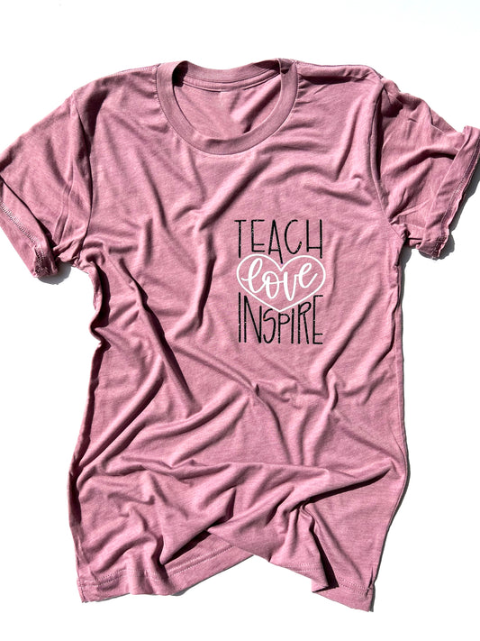 Teach Love Inspire-POCKET design