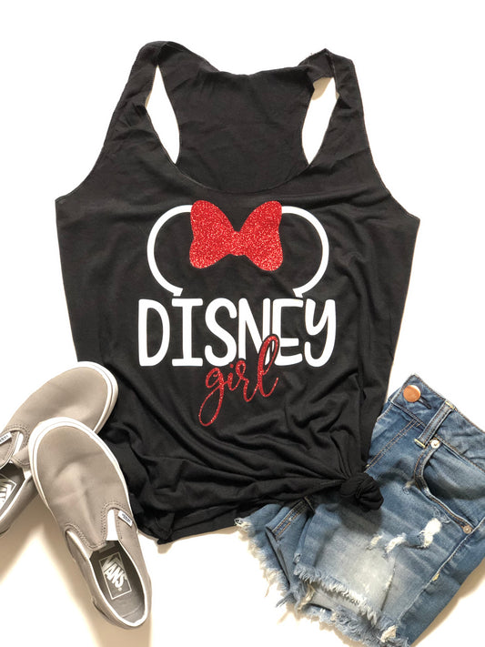 Disney girl - red design