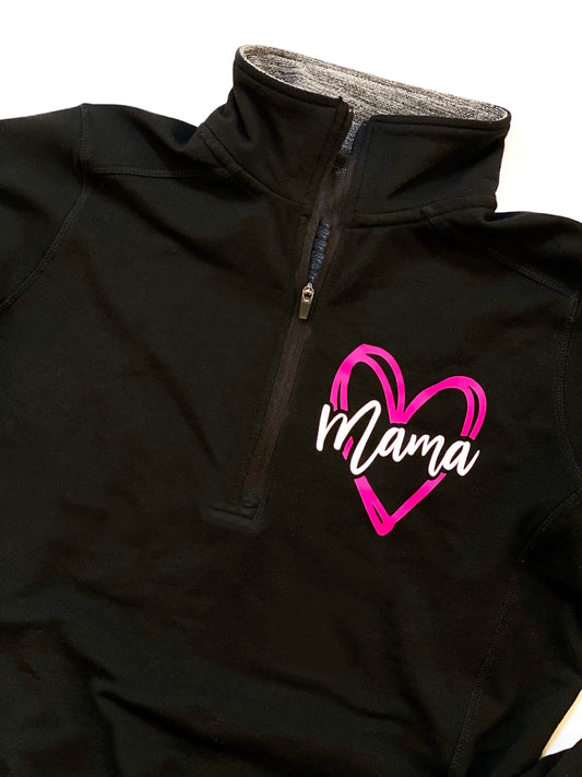 Mama heart - Quarter Zip