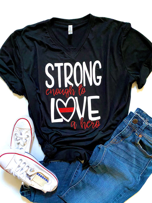 Strong enough to love a hero - FIRE