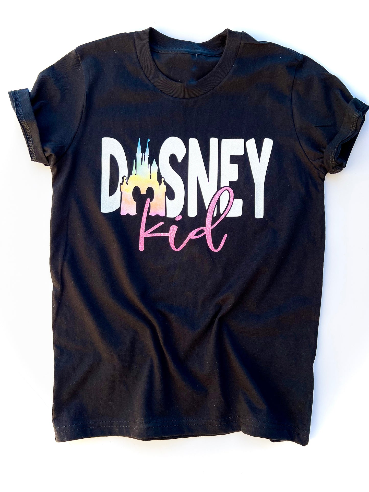 Disney MOM KID GIRL GRANDMA- BLACK SHIRTS