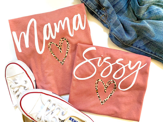 Mama Leopard Heart