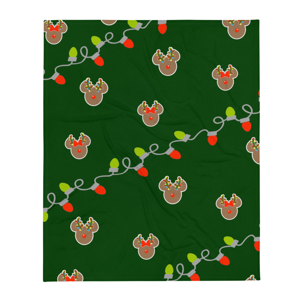 Magical Reindeer Light - GREEN BLANKET