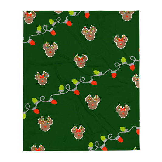 Magical Reindeer Light - GREEN BLANKET